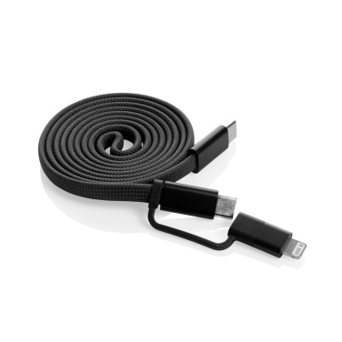 Logo trade mainoslahja kuva: Arc RCS-kierrätetty 60 W 2-in-1 magneettinen kaapeli
