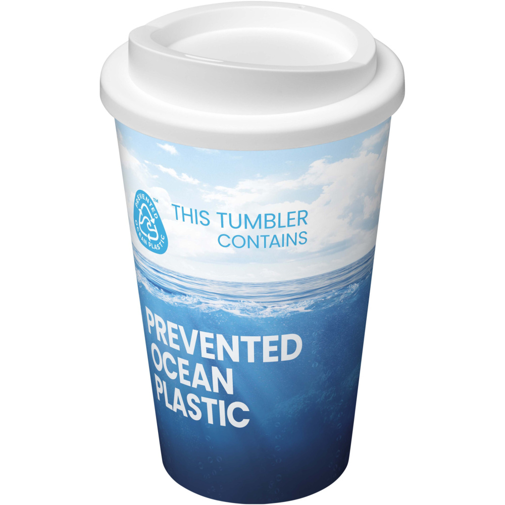 Logotrade liikelahjat mainoslahjat tuotekuva: 350 ml:n eristetty Brite-Americano® POP muki