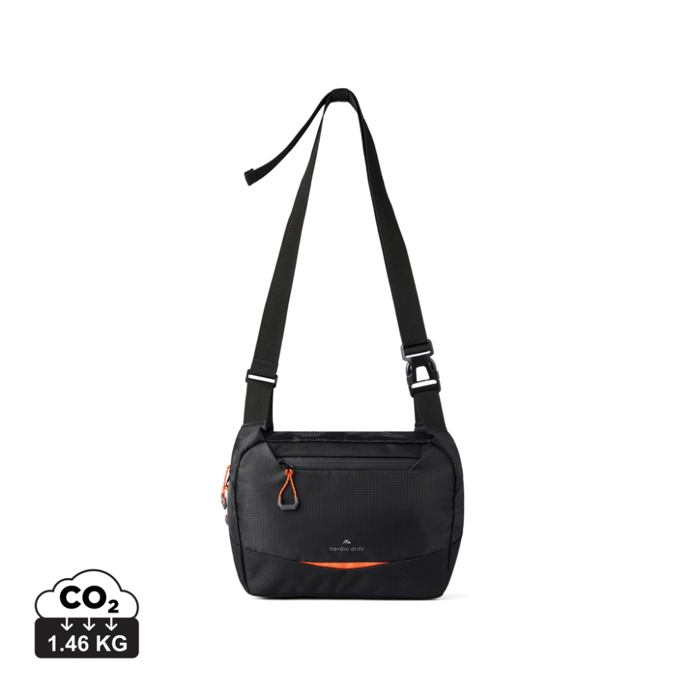 Logotrade liikelahja tuotekuva: Nordic Drift Trail RCS Crossbody-laukku 4L