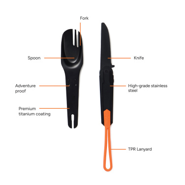 Logotrade mainostuotet kuva: Nordic Drift Trail 4-in-1 -retkiaterimet