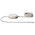 Zens Pro 2 240 W:n USB-C 2-in-1 -latauskaapeli, Valkoinen