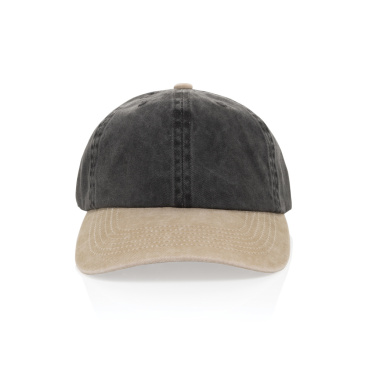 Logotrade mainostuote tuotekuva: BEAU AWARE™ -puuvillatwill-lippalakki, 6-osainen, 270 g/m²