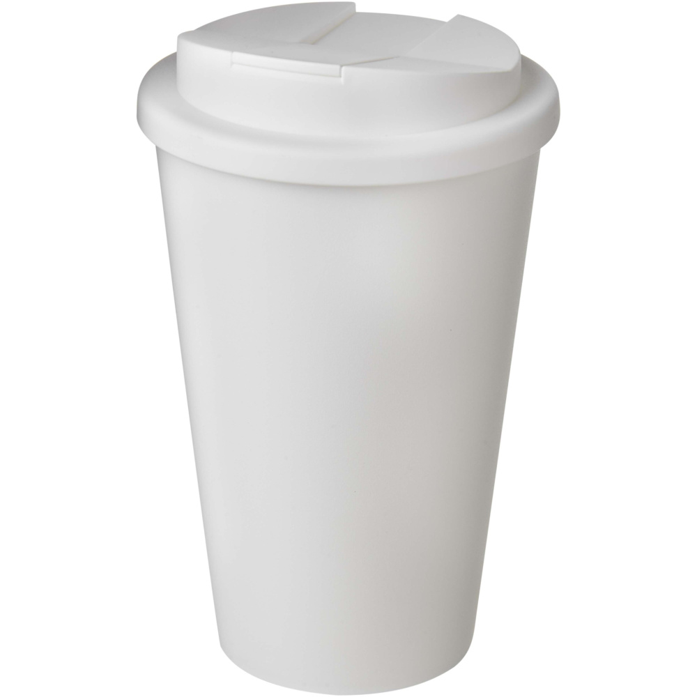 Logo trade mainoslahja ja liikelahja tuotekuva: Brite-Americano® POP 350 ml eristetty muki, jossa on roiskesuojattu kansi
