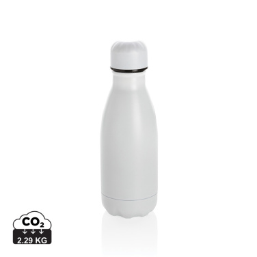 Logotrade reklaminės dovanos nuotrauka: Vienspalvis vakuuminis nerūdijančio plieno butelis 260ml
