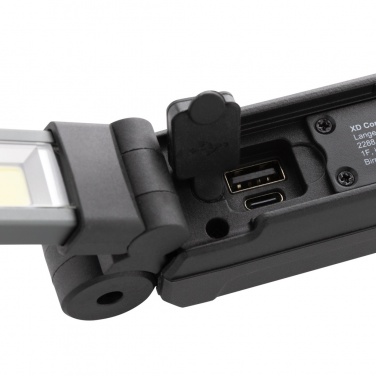 Logotrade dovana nuotrauka: Gear X RCS rPlastikinis USB įkraunamas darbo žibintas