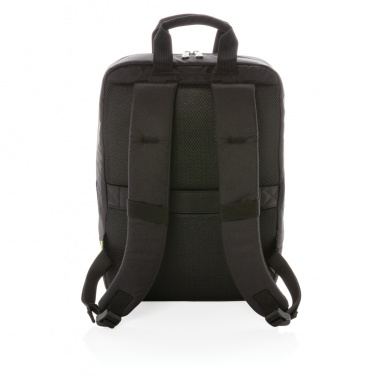 Logotrade reklaminiai produktai nuotrauka: Soho verslo RPET 15,6" nešiojamojo kompiuterio kuprinė be PVC
