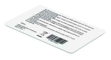 Logotrade dovana nuotrauka: RFID anti-skimming kortelė