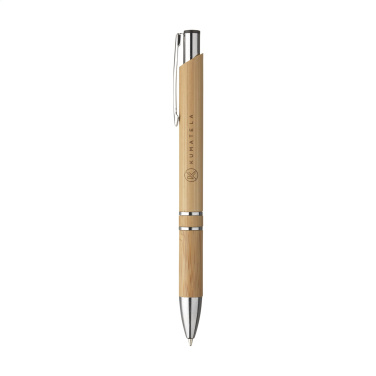 Logotrade verslo dovanos nuotrauka: Ebony Bamboo rašiklis