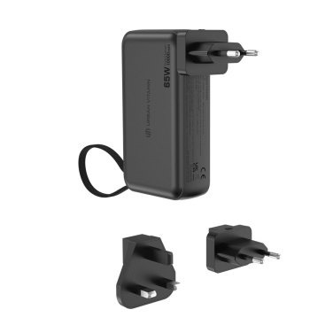Logotrade reklaminiai produktai nuotrauka: Urban Vitamin Eureka hibridinis GANcharger 10000mah maitinimo blokas 65W