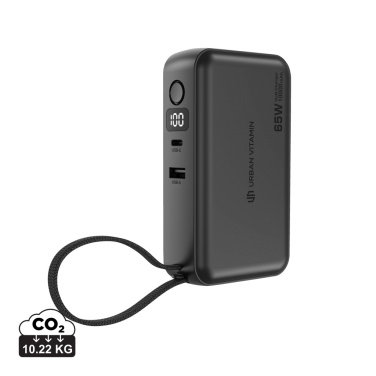 Logotrade firminės dovanos nuotrauka: Urban Vitamin Eureka hibridinis GANcharger 10000mah maitinimo blokas 65W