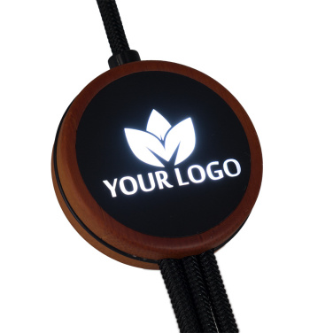 Logotrade dovana nuotrauka: 3in1 laidas su šviečiančiu logotipu - LH-ZM04