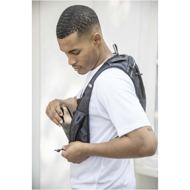 Logotrade reklaminiai produktai nuotrauka: Nomad GRS bėgimo liemenė su vandens kuprine iš perdirbtų medžiagų, 5 l