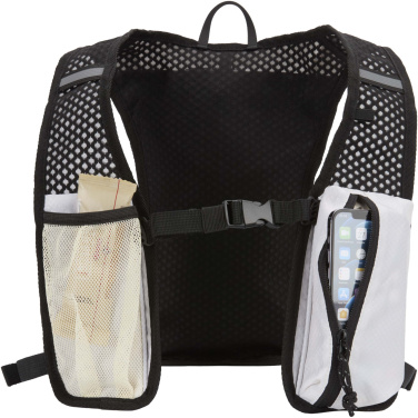 Logotrade firminės dovanos nuotrauka: Nomad GRS bėgimo liemenė su vandens kuprine iš perdirbtų medžiagų, 5 l