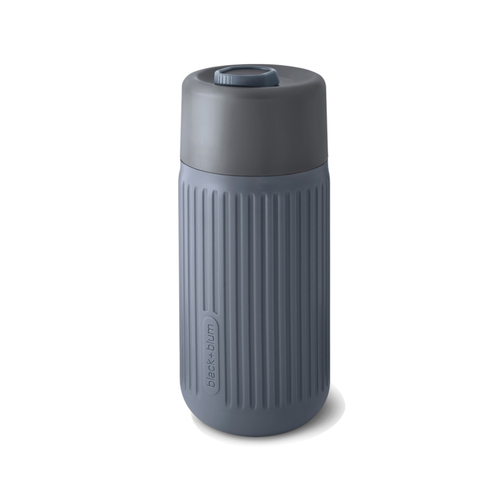Logotrade dovana nuotrauka: „Black+Blum“ stiklinis kelioninis puodelis, 340 ml