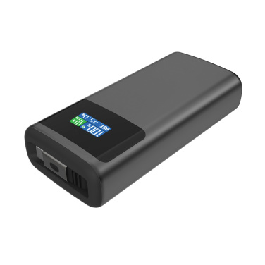 Logotrade reklaminiai produktai nuotrauka: „Quantum RCS“ itin greita PD45W 10 000 mAh išorinė baterija su ekranu