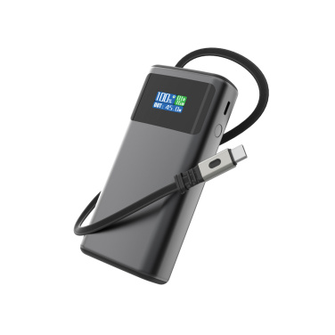 Logotrade dovana nuotrauka: „Quantum RCS“ itin greita PD45W 10 000 mAh išorinė baterija su ekranu