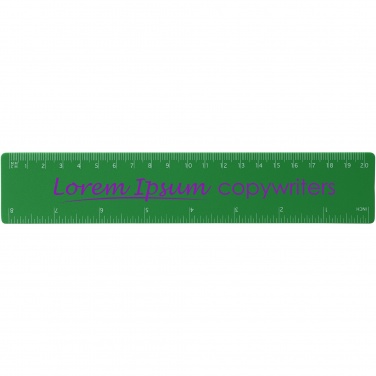 Logotrade biznesa dāvanas foto: Rothko 20 cm plastmasas lineāls