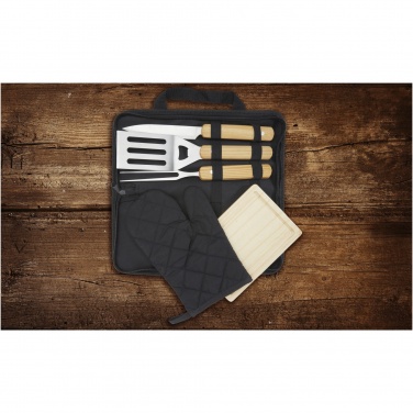 Logotrade biznesa dāvanas foto: Gratar 5-daļīgs BBQ komplekts