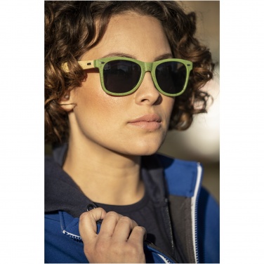 Logotrade korporatīvās dāvanas foto: Sun Ray bambusa saulesbrilles
