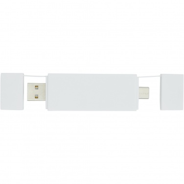 Logotrade ziemassvētku dāvanas foto: Mulan duālais USB 2.0 centrmezgls
