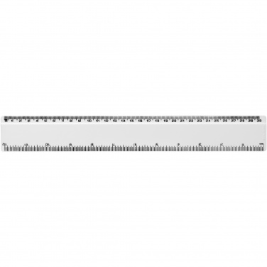 Logotrade logo dāvanas foto: Refari 30 cm pārstrādāta plastmasas lineāls