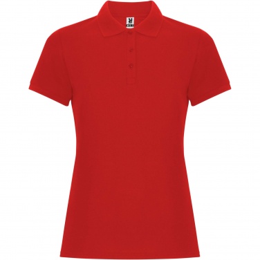 Logotrade dāvanas foto: Pegaso Premium sieviešu polo ar īsām piedurknēm