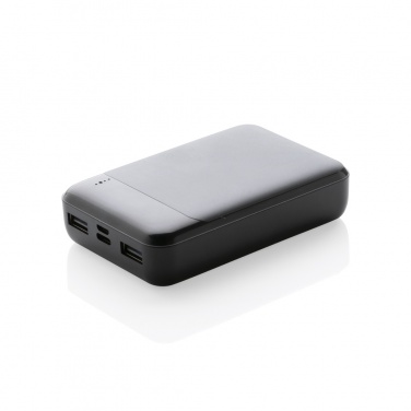 Logotrade logo dāvanas foto: RCS standarta otrreizējās pārstrādes plastmasas 10 000 mAh jaudas banka