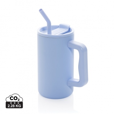 Logotrade Ideja dāvanas foto: Cube RCS sertificēta pārstrādāta tērauda krūze 800ml