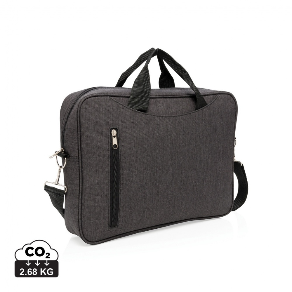 Logotrade biznesa dāvanas foto: Klasiska 15” klēpjdatora soma