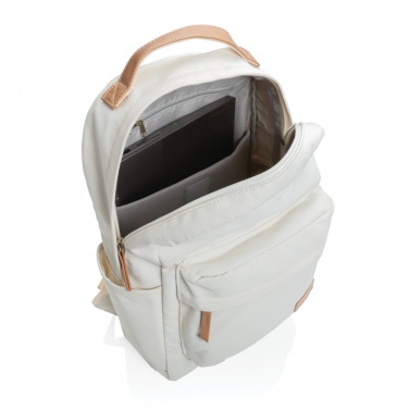Logotrade Ideja dāvanas foto: Impact AWARE™ 16 unces. pārstrādāta audekla mugursoma