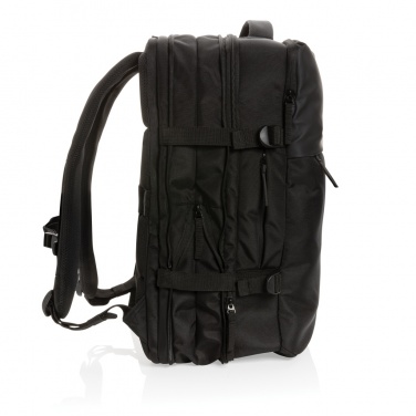 Logotrade Ideja dāvanas foto: Swiss Peak AWARE™ RPET 15,6 collu paplašināma nedēļas nogales mugursoma