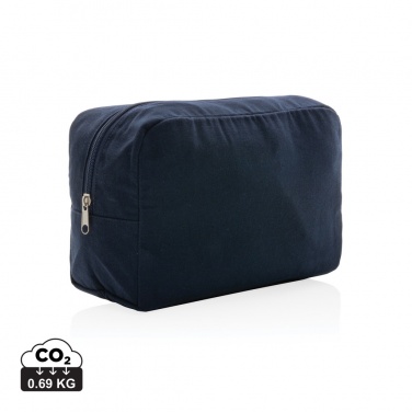 Logotrade korporatīvās dāvanas foto: Impact Aware™ 285 gsm rcanvas tualetes piederumu soma nekrāsota
