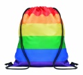 Rainbow RPET aukliņu soma, Daudzkrāsains