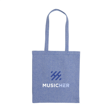 Logotrade logo dāvanas foto: Melange Shopper GRS Recycled Canvas (280 g/m²) maisiņš