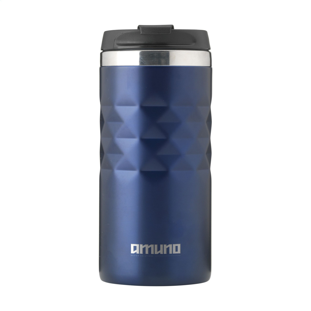 Logotrade logo dāvanas foto: Ģeometriskā krūze RCS Recycled Steel 280 ml termokauss