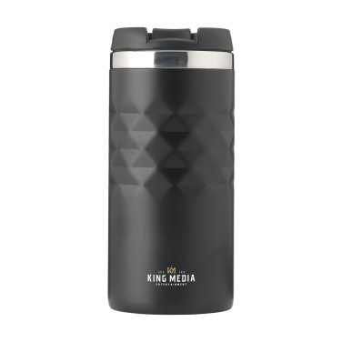 Logotrade korporatīvās dāvanas foto: Ģeometriskā krūze RCS Recycled Steel 280 ml termokauss