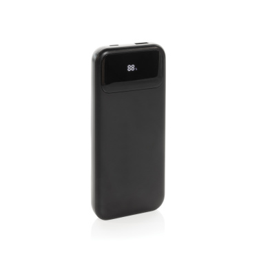 Logotrade logo dāvanas foto: Turbopack RCS rplastic powerbank 10 000 integrēti kabeļi