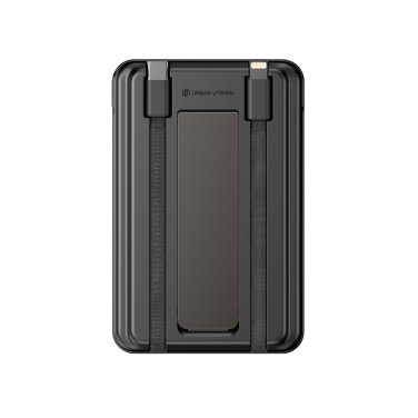 Logotrade biznesa dāvanas foto: Urban Vitamin Redwood 5in1 5000mah 20W PD magnētiskā jaudas banka