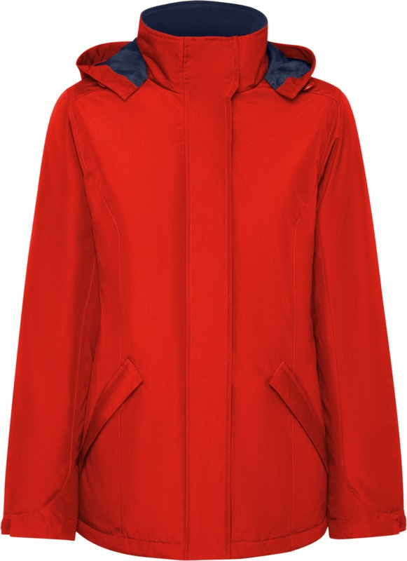 Logotrade logo dāvanas foto: Amerikas sieviešu polsterēta parka jaka