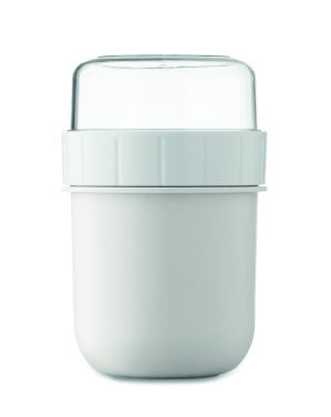 Logotrade biznesa dāvanas foto: PP krūzīte līdzņemšanai 450 ml