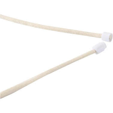 Logotrade ziemassvētku dāvanas foto: Adhab viedtālruņa kakla siksniņa ar bambusa detaļām