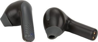 Logotrade korporatīvās dāvanas foto: Bluetooth skaļrunis HF01 ar iebūvētiem austiņām 2 vienā