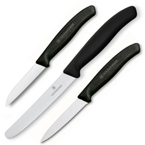 Лого трейд pекламные подарки фото: Набор из 3 ножей SwissClassic Victorinox