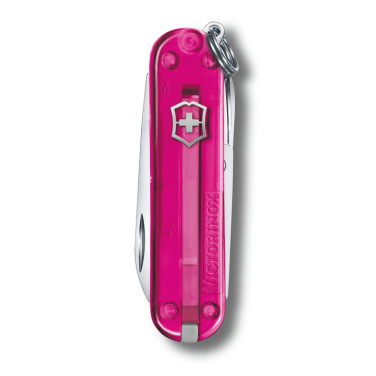 Лого трейд pекламные продукты фото: Карманный нож Classic SD прозрачный Victorinox