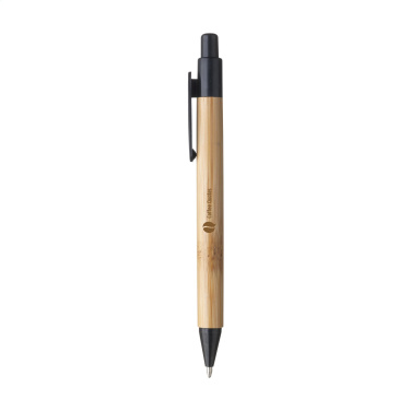 Логотрейд pекламные cувениры картинка: Шариковая ручка Bamboo Wheat Pen из пшеничной соломы