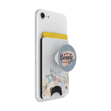 Логотрейд бизнес-подарки картинка: Держатель для карт PopSockets® PopWallet+ с PopGrip