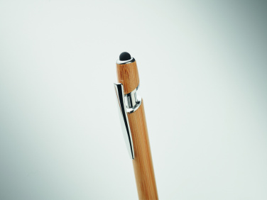Логотрейд pекламные продукты картинка: Ball pen in bamboo