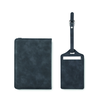 Лого трейд pекламные cувениры фото: Passport and luggage tag set