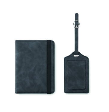 Логотрейд pекламные подарки картинка: Passport and luggage tag set