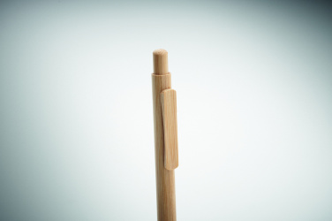 Логотрейд pекламные cувениры картинка: Bamboo automatic ball pen